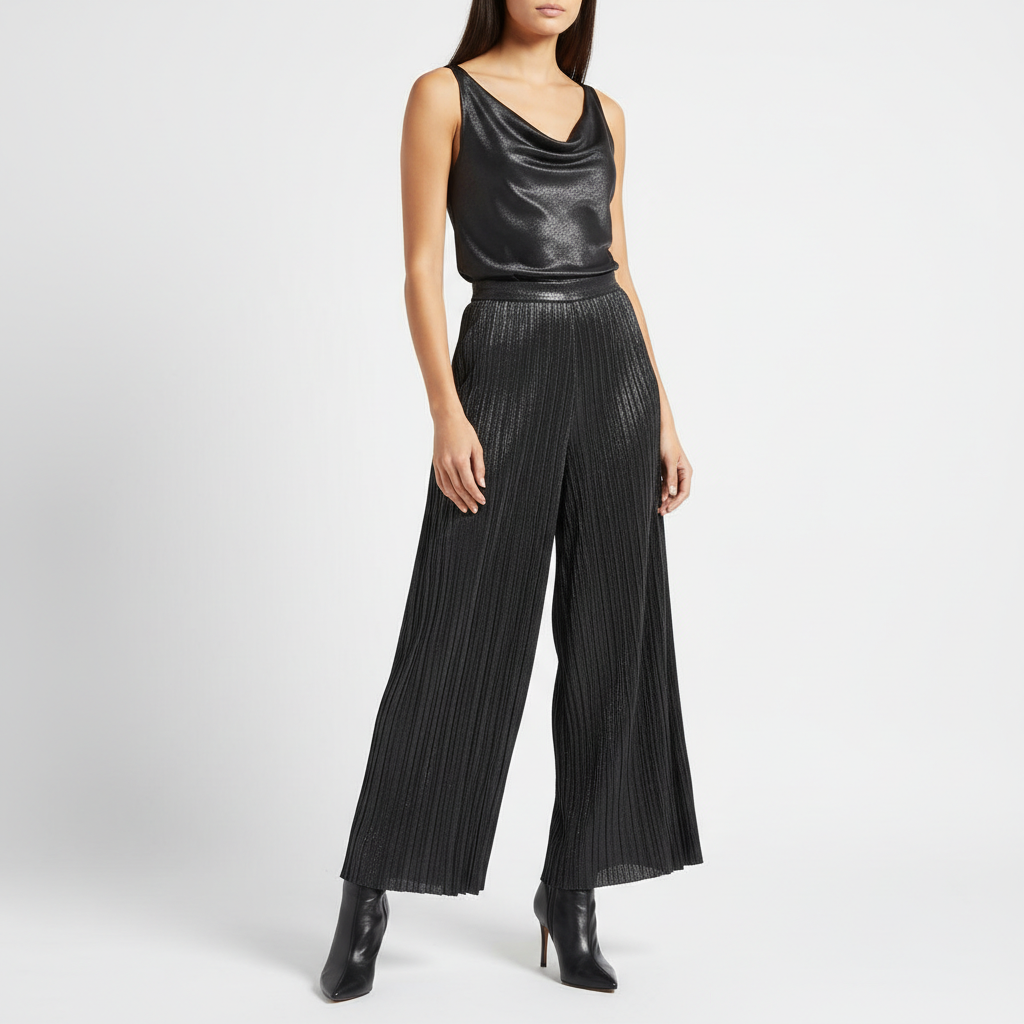 Marcel Pleat Column Trouser